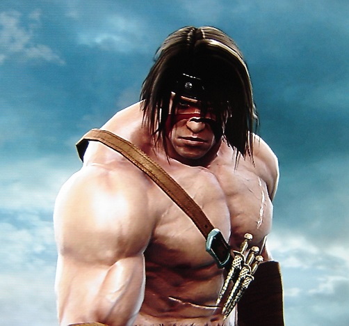 Conan the Barbarian. Made using Creation mode in Soul Calibur 5. benjaminfrog.com