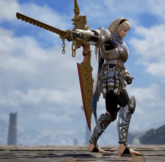 Corrin (Female Version) from Fire Emblem. Made using Creation mode in Soulcalibur 6. benjaminfrog.com